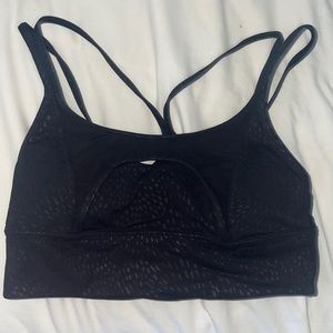 lululemon Nulu Mesh Cut Out Yoga Bra